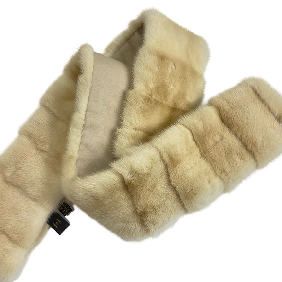 Loro Piana Mink and Cashmere Scarf - Picture 11 of 13